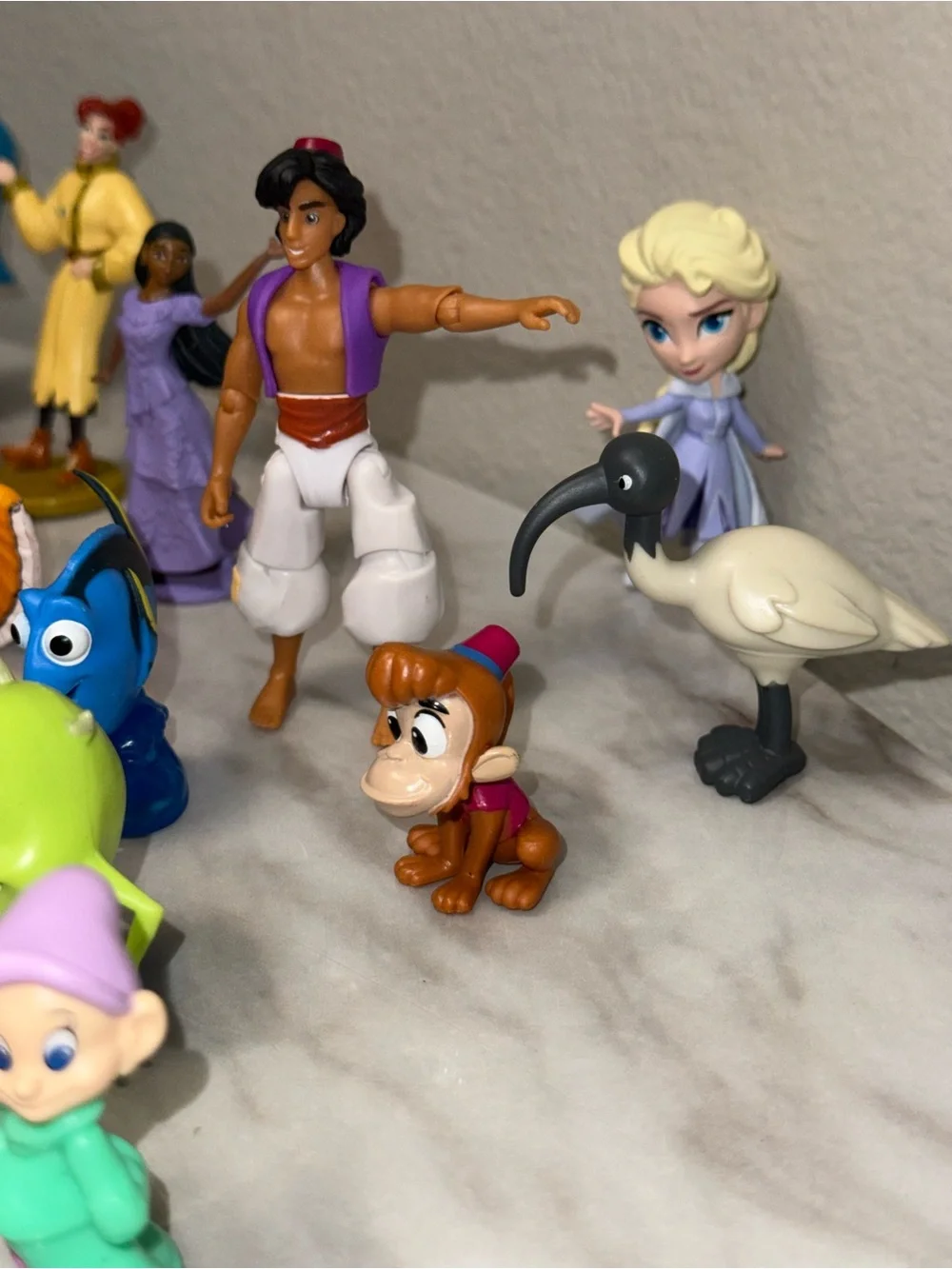 Disney characters figurine lot